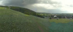 Archiv Foto Webcam Oberwiesenthal - Blick auf Skihang und Ort 17:00
