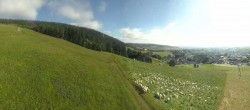 Archiv Foto Webcam Oberwiesenthal - Blick auf Skihang und Ort 07:00