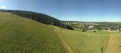 Archiv Foto Webcam Oberwiesenthal - Blick auf Skihang und Ort 15:00