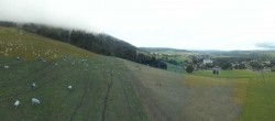 Archiv Foto Webcam Oberwiesenthal - Blick auf Skihang und Ort 11:00