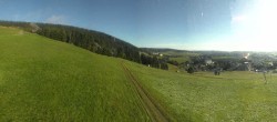 Archiv Foto Webcam Oberwiesenthal - Blick auf Skihang und Ort 05:00