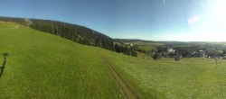 Archiv Foto Webcam Oberwiesenthal - Blick auf Skihang und Ort 06:00