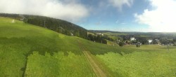 Archiv Foto Webcam Oberwiesenthal - Blick auf Skihang und Ort 07:00