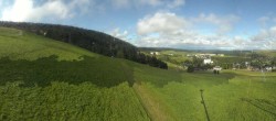 Archiv Foto Webcam Oberwiesenthal - Blick auf Skihang und Ort 13:00