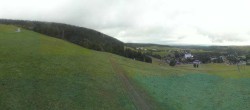 Archiv Foto Webcam Oberwiesenthal - Blick auf Skihang und Ort 08:00