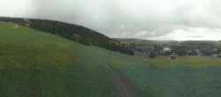 Archiv Foto Webcam Oberwiesenthal - Blick auf Skihang und Ort 15:00