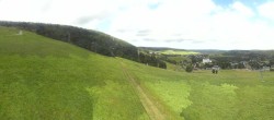 Archiv Foto Webcam Oberwiesenthal - Blick auf Skihang und Ort 11:00