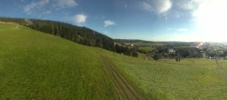 Archiv Foto Webcam Oberwiesenthal - Blick auf Skihang und Ort 07:00
