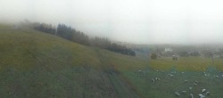 Archiv Foto Webcam Oberwiesenthal - Blick auf Skihang und Ort 11:00