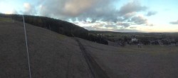 Archiv Foto Webcam Oberwiesenthal - Blick auf Skihang und Ort 15:00
