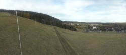 Archiv Foto Webcam Oberwiesenthal - Blick auf Skihang und Ort 13:00