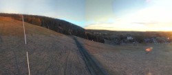 Archiv Foto Webcam Oberwiesenthal - Blick auf Skihang und Ort 06:00