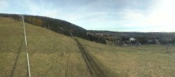 Archiv Foto Webcam Oberwiesenthal - Blick auf Skihang und Ort 07:00
