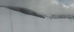 Archiv Foto Webcam Oberwiesenthal - Blick auf Skihang und Ort 10:00