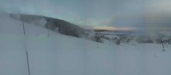 Archiv Foto Webcam Oberwiesenthal - Blick auf Skihang und Ort 06:00