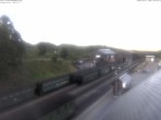 Archiv Foto Webcam Oberwiesenthal Bahnhof 19:00
