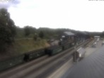 Archiv Foto Webcam Oberwiesenthal Bahnhof 13:00