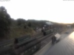 Archiv Foto Webcam Oberwiesenthal Bahnhof 05:00