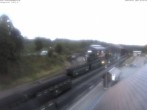 Archiv Foto Webcam Oberwiesenthal Bahnhof 19:00