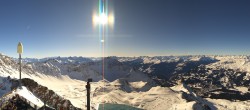 Archiv Foto Webcam Lenzerheide Parpaner Rothorn 11:00