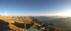 Archiv Foto Webcam Lenzerheide Parpaner Rothorn 19:00