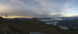 Archiv Foto Webcam Lenzerheide Parpaner Rothorn 05:00