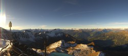 Archiv Foto Webcam Lenzerheide Parpaner Rothorn 08:00