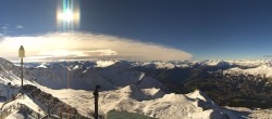Archiv Foto Webcam Lenzerheide Parpaner Rothorn 09:00