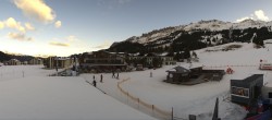 Archiv Foto Webcam Panoramablick Parpan 08:00