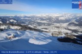 Archiv Foto Webcam Blick auf Bruneck, Kronplatz 09:00