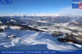 Archiv Foto Webcam Blick auf Bruneck, Kronplatz 11:00