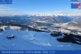 Archiv Foto Webcam Blick auf Bruneck, Kronplatz 13:00