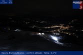 Archived image Webcam View To Brunico, Plan De Corones 23:00