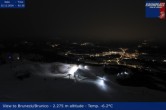 Archived image Webcam View To Brunico, Plan De Corones 01:00