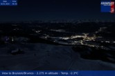 Archiv Foto Webcam Blick auf Bruneck, Kronplatz 05:00