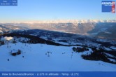 Archiv Foto Webcam Blick auf Bruneck, Kronplatz 07:00