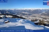 Archiv Foto Webcam Blick auf Bruneck, Kronplatz 11:00