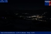 Archived image Webcam View To Brunico, Plan De Corones 03:00