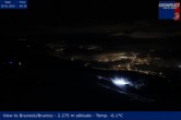 Archiv Foto Webcam Blick auf Bruneck, Kronplatz 23:00