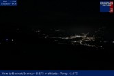 Archiv Foto Webcam Blick auf Bruneck, Kronplatz 03:00