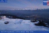 Archiv Foto Webcam Blick auf Bruneck, Kronplatz 05:00