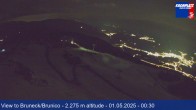 Archived image Webcam View To Brunico, Plan De Corones 23:00