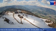 Archiv Foto Webcam Blick auf Bruneck, Kronplatz 13:00