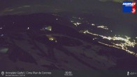Archived image Webcam View To Brunico, Plan De Corones 23:00