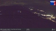 Archived image Webcam View To Brunico, Plan De Corones 01:00