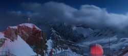 Archived image Webcam Panoramic View Zugspitze 01:00