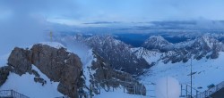 Archived image Webcam Panoramic View Zugspitze 19:00