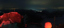 Archived image Webcam Panoramic View Zugspitze 21:00