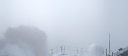Archiv Foto Webcam Zugspitze: Panoramablick vom Gipfel 10:00