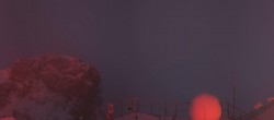 Archiv Foto Webcam Zugspitze: Panoramablick vom Gipfel 23:00